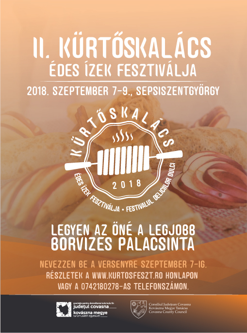 Borvíz és palacsinta a II. Kürtőskalács – édes ízek fesztiválján  - Szeptember 5-ig lehet jelentkezni