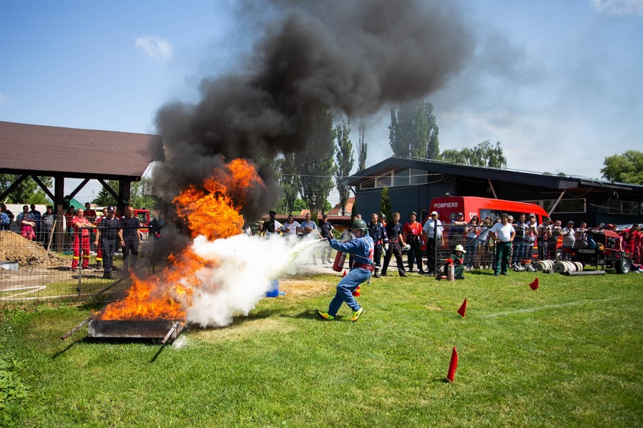 A lánglovagok versenye Háromszéken